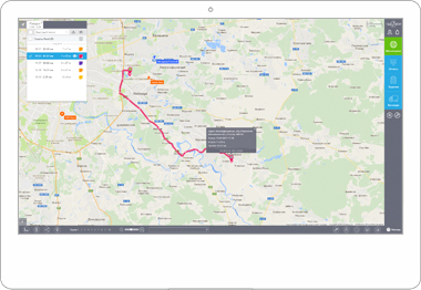 Interfaz web de LSGPS para monitoreo GPS
