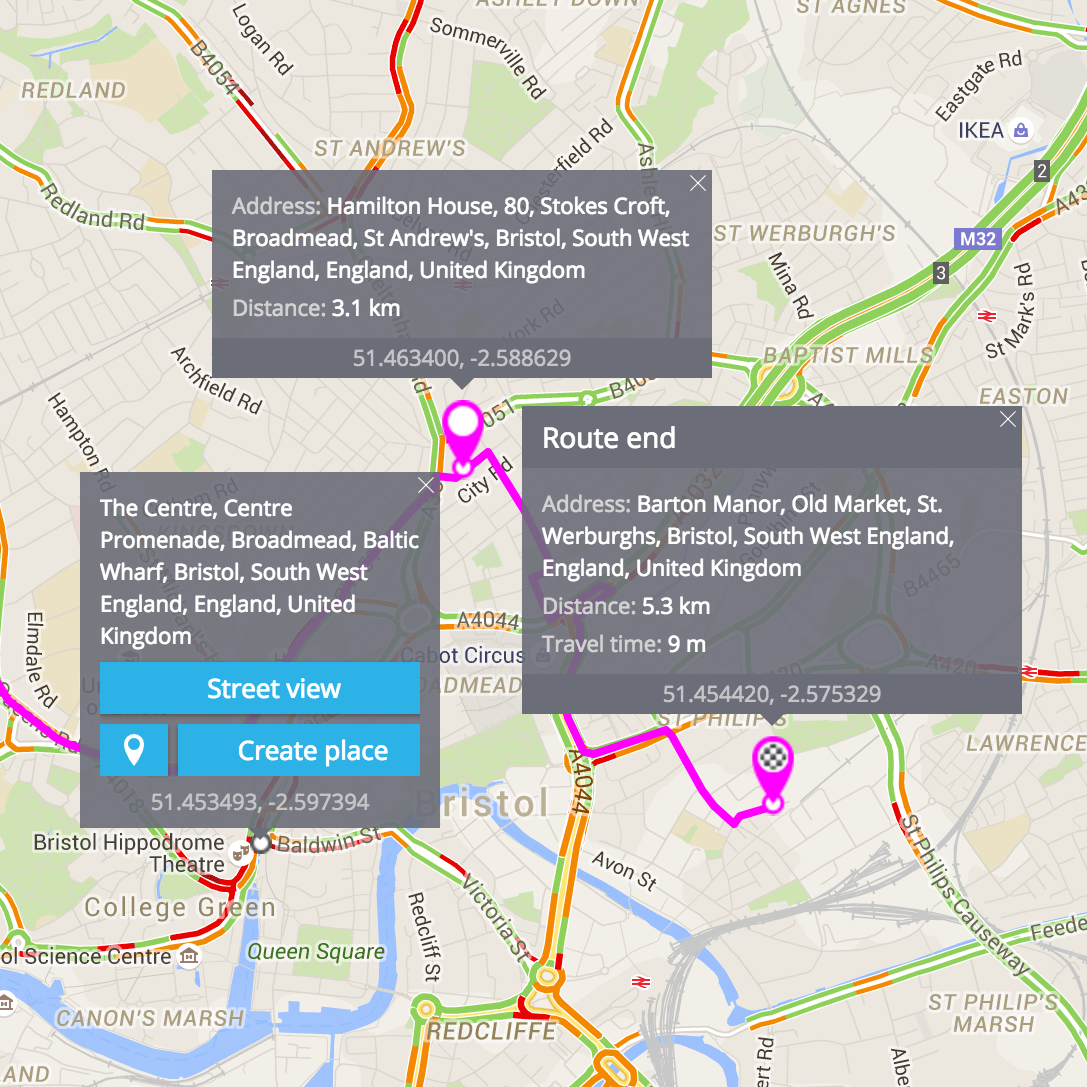 Reportes y análisis de flota GPS